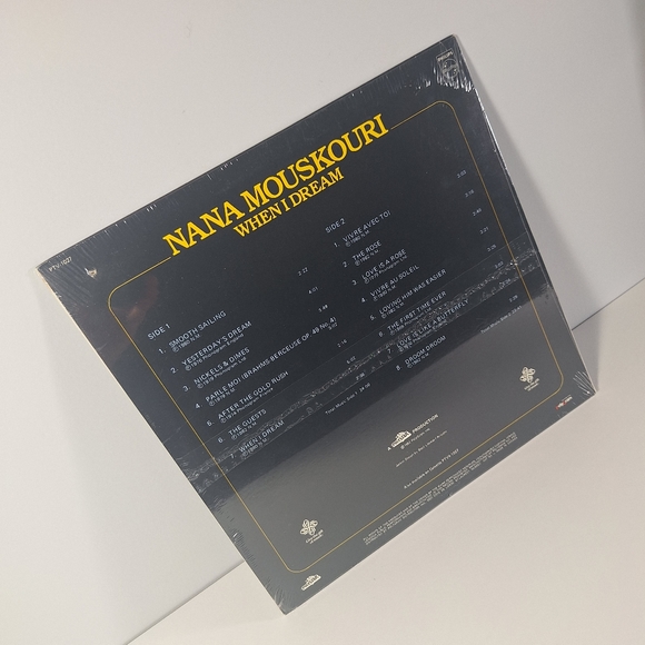 Nana Mouskouri When I Dream LP NEW - Picture 6 of 16